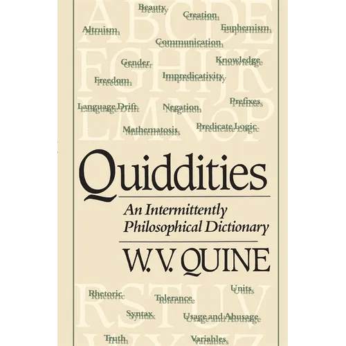 Quiddities: An Intermittently Philosophical Dictionary - Paperback