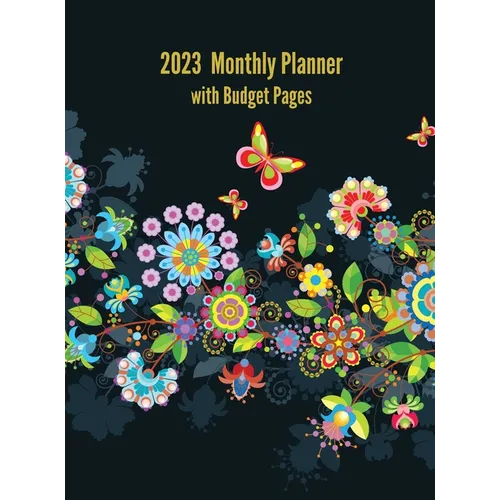 2023 Monthly Planner with Budget Pages: Budget/Finance Planner (Large) - Hardcover
