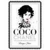 Coco Chanel: The Illustrated World of a Fashion Icon - Hardcover