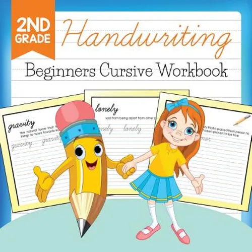 2nd Grade Handwriting: Beginners Cursive Workbook - Paperback