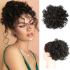 Messy Curly Fluffy Hair Bun Clip in Ponytail Hair Extensions