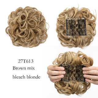 Buy 27t613 LARGE Comb Clip in Curly Hair Extension