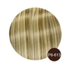 Women Toupee With Bangs Breathable 100% Real Human Hairpiece Blonde Color Wigs