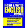 Preston Lee's Read & Write English Lesson 1 - 40 For Spanish Speakers - Paperback