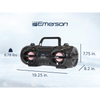 Emerson Retro Portable CD Boombox - Refurbished