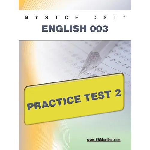 NYSTCE CST English 003 Practice Test 2 - Paperback