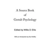 A Source Book of Gestalt Psychology - Paperback