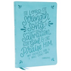 Nkjv, Thinline Bible, Verse Art Cover Collection, Leathersoft, Teal, Red Letter, Comfort Print: Holy Bible, New King James Version - Imitation Leather