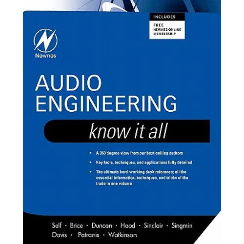 Audio Engineering: Know It All: Volume 1 - Paperback