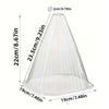 30 Reusable Square Planting Tents. Protect plants from birds, frost & snails.