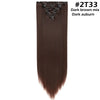 Long Straight Clip in on Hair Extensions