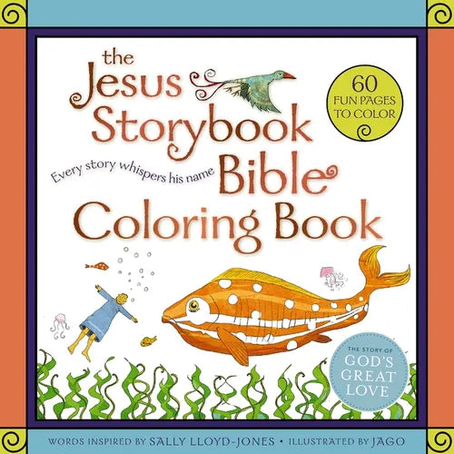The Jesus Storybook Bible Coloring Book for Kids: Every Story Whispers His Name - Paperback