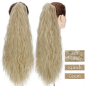 Synthetic Long Wavy Fake Ponytail Extension