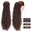 Synthetic Long Wavy Fake Ponytail Extension