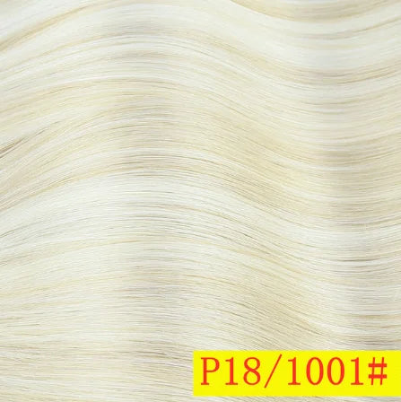 Women Toupee With Bangs Breathable 100% Real Human Hairpiece Blonde Color Wigs