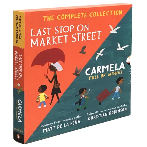 Last Stop on Market Street and Carmela Full of Wishes Box Set - Hardcover