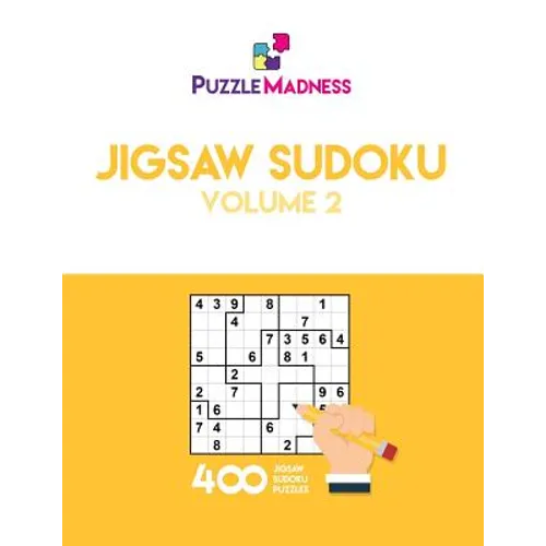Jigsaw Sudoku: Volume 2: 400 puzzles - Paperback