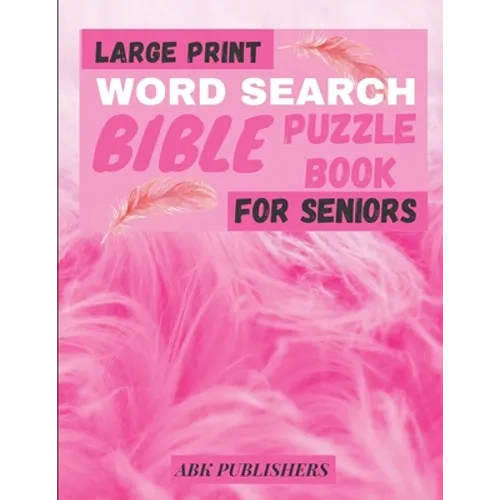 Large Print Bible Word Search Book For Seniors: Puzzle Book Psalms And Hymns - Paperback
