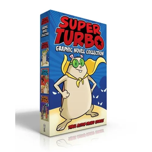 Super Turbo Graphic Novel Collection (Boxed Set): Super Turbo Saves the Day!; Super Turbo vs. the Flying Ninja Squirrels; Super Turbo vs. the Pencil P - Paperback