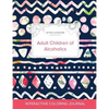 Adult Coloring Journal: Adult Children of Alcoholics (Butterfly Illustrations, Tribal Floral) - Paperback