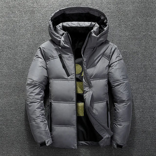 Buy light-gray Hooded Down Coats