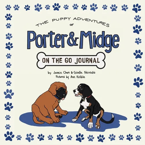 The Puppy Adventures of Porter and Midge: On the Go Journal - Paperback