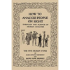 How to Analyze People on Sight - Paperback