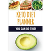 Keto Diet Planner: 90 Day Meal Planner for Weight Loss Be Who You Can Be: Fit and Healthy! Low-Carb Food Log to Track What You Eat and Plan Your Ketog - Paperback