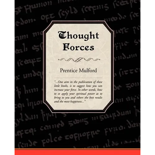 Thought Forces - Paperback