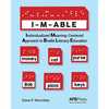 I-M-Able: Individualized Meaning-Centered Approach to Braille Literacy Education - Paperback