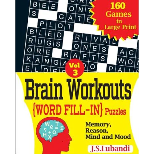 Brain Workouts (WORD FILL-IN) Puzzles - Paperback