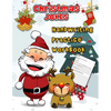 Christmas Jokes Handwriting Practice Workbook: A Humorous Word Tracing Workbook With 55 Jokes To Practice writing For Kids In Kindergarten First Grade - Paperback