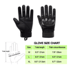 JupiterGear Tactical Military Airsoft Gloves for Outdoor Sports, Paintball, and Motorcycling with Touchscreen Fingertip Capability