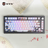XVX Plum Blossom Cherry Profile Double-Shot Dye-Sub PBT Keycap Set (127-Key)