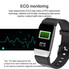 T1 Smart Watch – ECG, Body Temperature & Blood Pressure Monitor with Multi-Sport Tracking