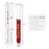 CmaaDu 18 Color Lipstick Matte Non-Stick Cup Waterproof Long Lasting Lip Gloss