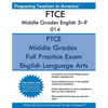 FTCE Middle Grades English 5-9 014: FTCE English 014 - Paperback