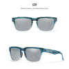 Classic polarized sunglasses for men and women ultra light driving glasses colorful real film sunglasses