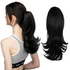 Synthetic Claw Clip in Ponytail Hair Extensions Hairpiece 14"