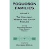 Poquoson Families, Volume II: The Holloway, Messick, and Linton Families of the Poquoson District, York County, Virginia - Hardcover