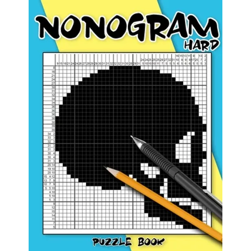 Nonogram Puzzle Book Hard: Hanjie Puzzle Books for Adults, Picross Book, Japanese Crossword, Gift for Brain Teaser Lovers - Paperback