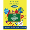 Fourth Grade Math Volume 5: Angles, Transformations, Units of Measure, Perimeter, Area - Paperback