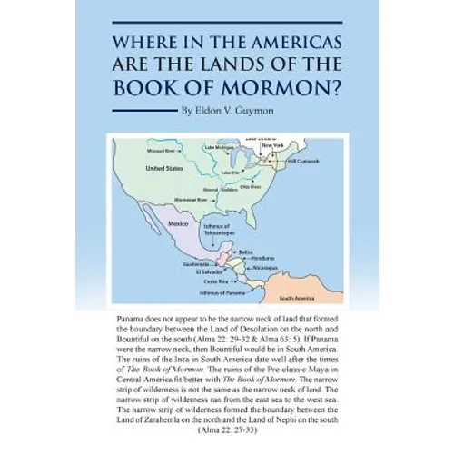 Where in the Americas Are the Lands of the Book of Mormon? - Paperback
