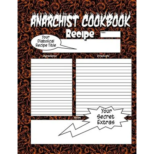 Anarchist Cookbook - Volume Two: The Anarchist Cookbook You Now Want! - Paperback