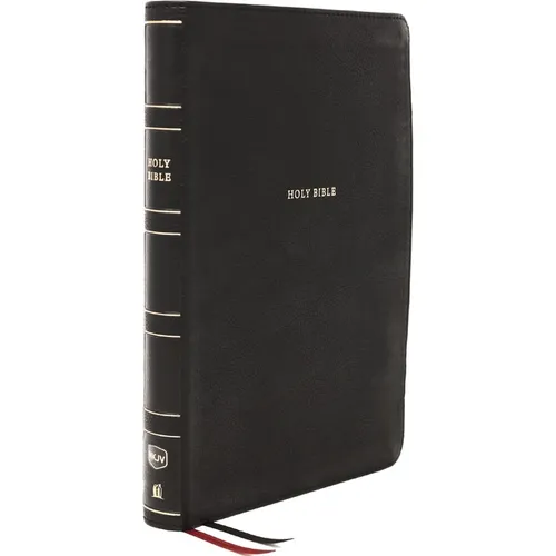 Nkjv, Reference Bible, Center-Column Giant Print, Leathersoft, Black, Red Letter Edition, Comfort Print: Holy Bible, New King James Version - Imitation Leather