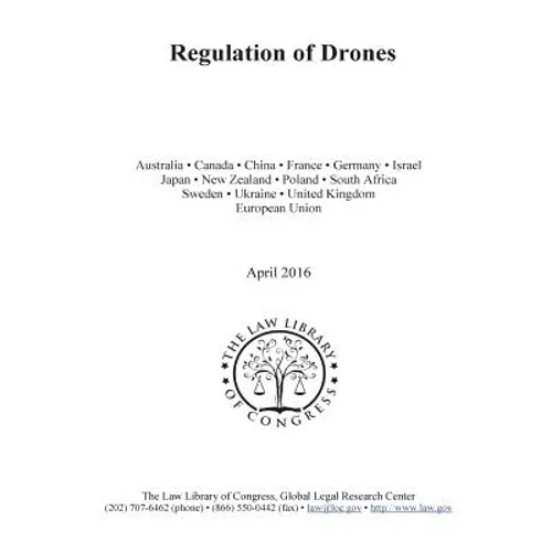 Regulation of Drones - Paperback