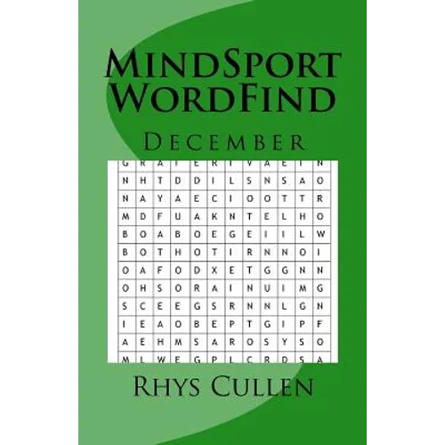 MindSport WordFind December - Paperback