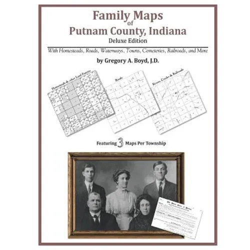 Family Maps of Putnam County, Indiana - Paperback