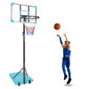Kids Basketball Hoop Adjustable 5.6-7ft with Wheels