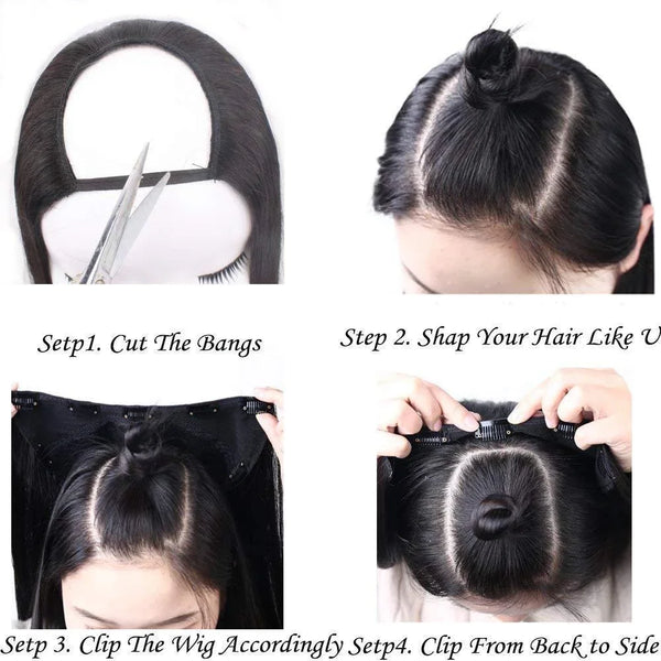 Half Wig Clip in One Piece
